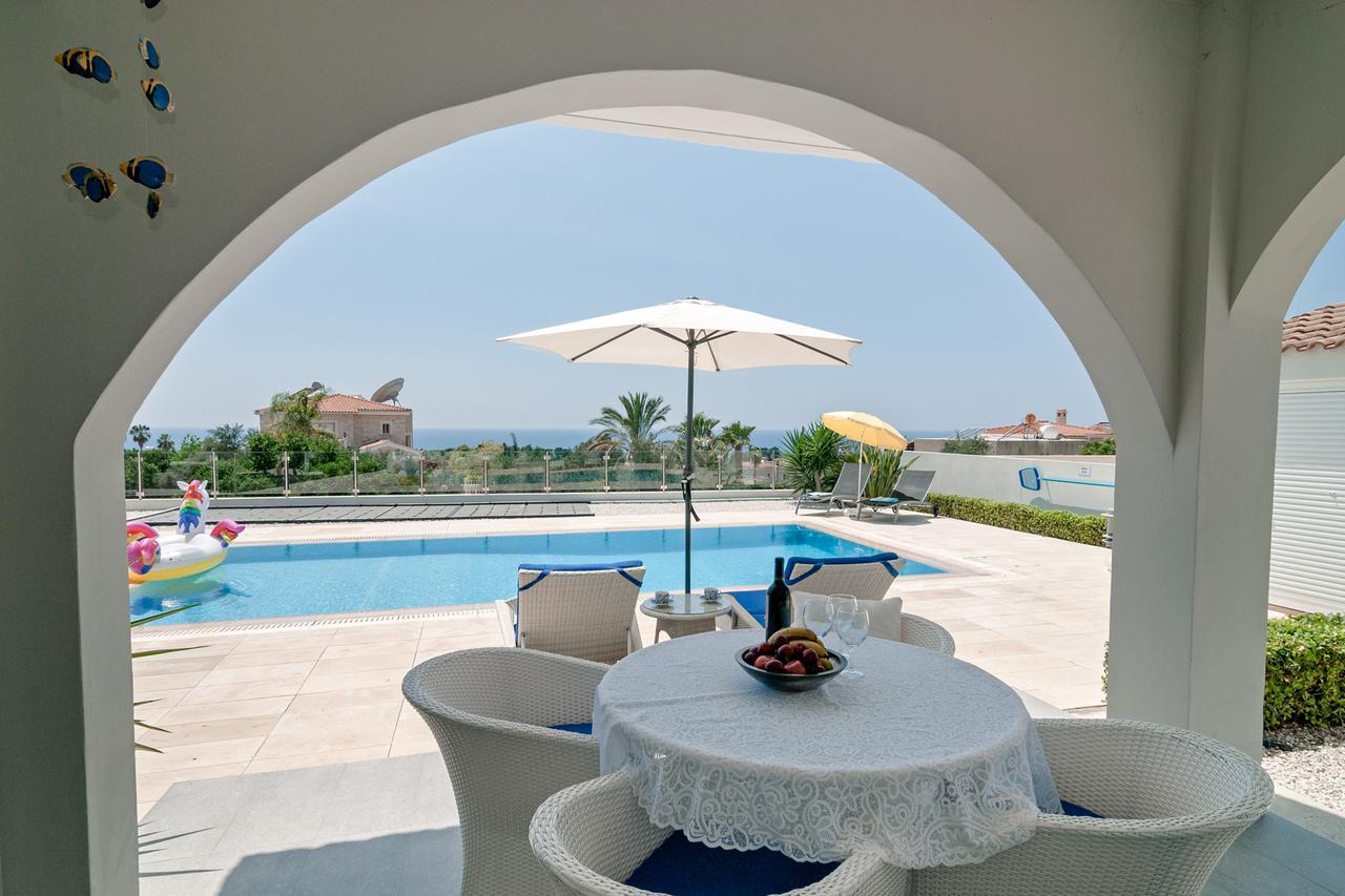 Villa Verdi: Luxury Villa With Private Pool Pegeia Eksteriør billede